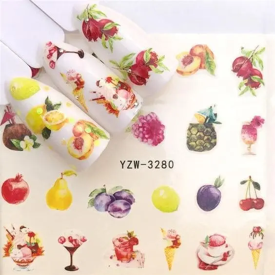 Tatuaj decor unghii YZW-3280 - YZW3280 - Everin.ro