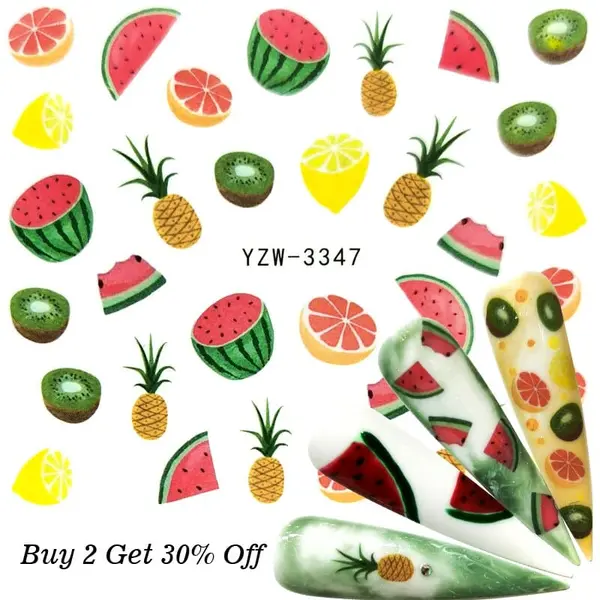 Tatuaj decor unghii YZW-3347 - YZW3347 - Everin.ro