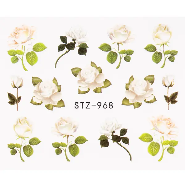 Tatuaj Unghii LUXORISE Flower to Bride, STZ-968