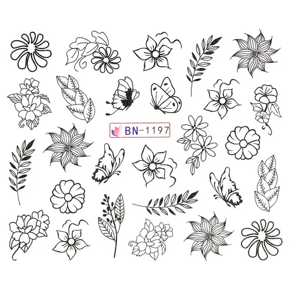 Tatuaj Unghii LUXORISE Simple Illusion, BN-1197