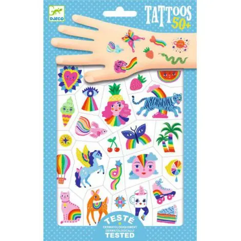Tatuaje Djeco Curcubee