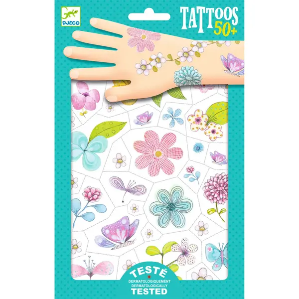 Tatuaje Djeco Flori