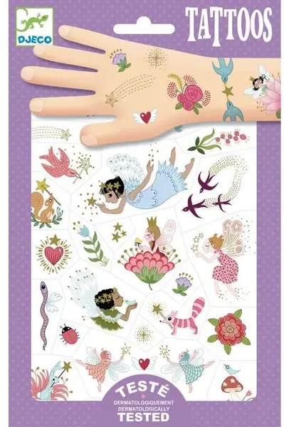 Tatuaje pentru copii Djeco Fairy Friends