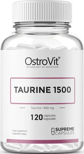 Taurine, 1500 mg, 120 capsule, OstroVit