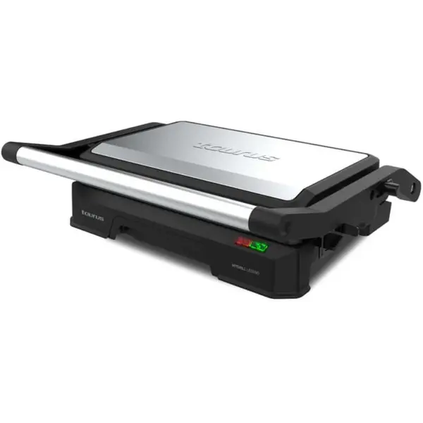 Taurus Gratar electric Taurus My Grill Legend, antiaderent, 1000W, inox/negru, 23x14.5cm