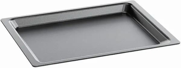 Tavă de copt AMT - 45,9 x 36 x 2,5 cm, strat antiaderent Lotan, neagră