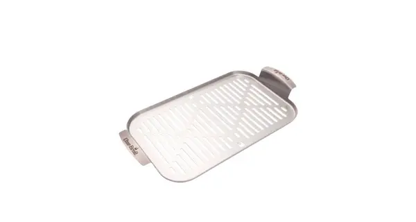 Tava din inox tip grill pentru gratar 22 x 42,5 x 2 cm Char-Broil 140015