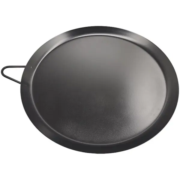 Tava din Otel, cu Invelis Antiaderent, pentru Aragaz sau Gratar, 32 cm, Neagra, Grunberg