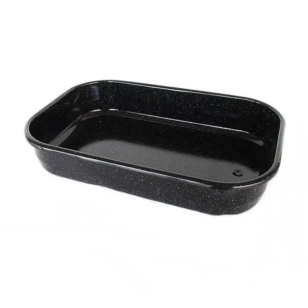 Tava pentru Copt Emailata, 36 x 24.5 x 7 cm, Perfect Home
