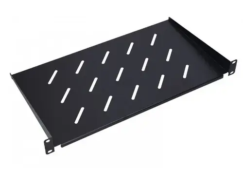 Tava Rack 1U Extralink EX.14480, 350 mm (Negru)