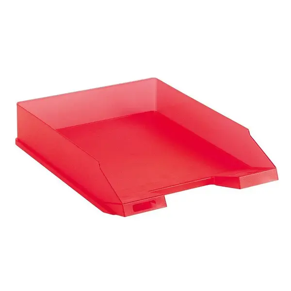 Tavita de birou plastic A4 Herlitz diverse culori Tavita de birou plastic A4 Herlitz diverse culori rosu