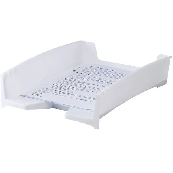 Tavita de birou polipropilena A4 Fellowes diverse culori Tavita de birou polipropilena A4 Fellowes diverse culori Alb