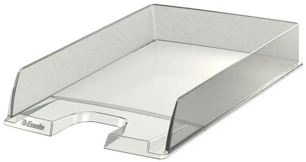 Tavita de birou transparenta polistiren A4 Esselte Tavita de birou transparenta polistiren A4 Esselte