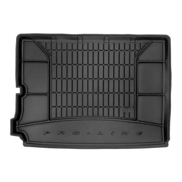 Tavita portbagaj spate, material: TPE, 1 buc negru potrivit PEUGEOT 5008 II (MPV) 12.16-