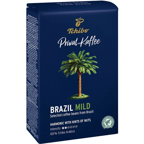 Tchibo Cafea boabe, Privat Kaffee Brazil Mild, 500 g