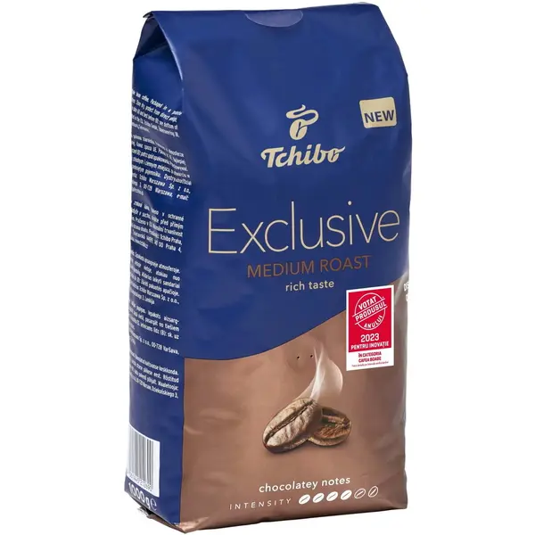 Tchibo Cafea boabe, Tchibo Exclusive Medium Roast, 1 kg