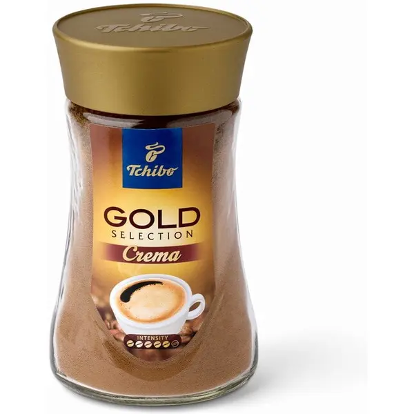 Tchibo Cafea instant, Tchibo Gold Selection Crema, 180 g