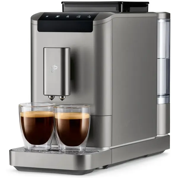 Tchibo Espressor automat Tchibo Esperto 2, 618791, 19 bar, duza dubla, Argintiu