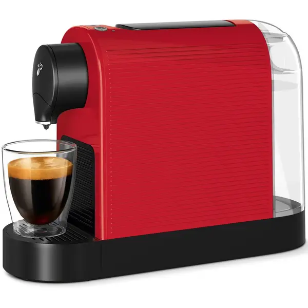 Tchibo Espressor Tchibo Cafissimo Pure Plus 531295, 800 ml, 15 bari, 1250W, capsule, Rosu + Premium Collection
