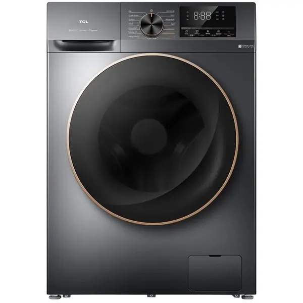 TCL TCL CP1012SA0 Washing machine with Dryer, Free standing, Front loading, Washing 10 kg, Drying 6 kg, Black