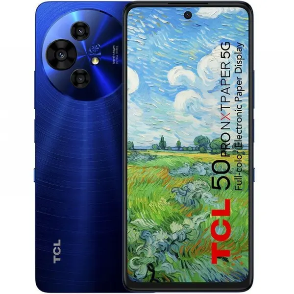 TCL Telefon mobil TCL 50 NXTPaper, 5G, 6.8 inch, 8+ 8GB RAM extindere, 256GB, 8MP/108MP, 5010mAh, Albastru