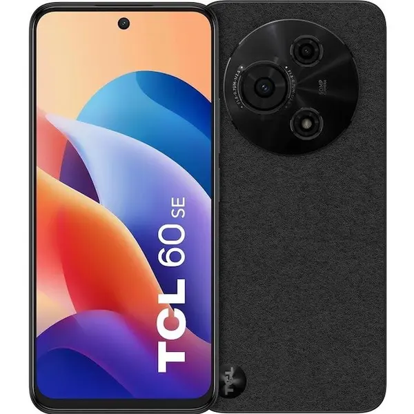 TCL Telefon mobil TCL 60SE, Dual SIM, 8 GB RAM, 512GB, Display 6.7 1600x720, Negru