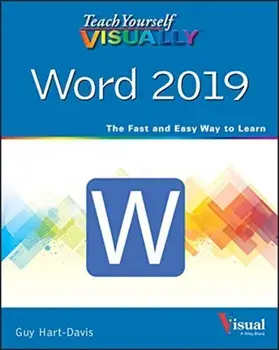 Teach Yourself VISUALLY Word 2019, Paperback/Guy Hart-Davis