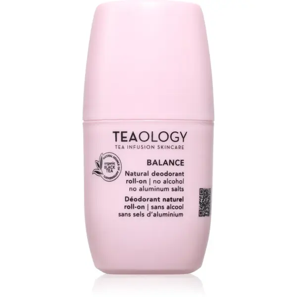 Teaology Balance Natural Deodorant deodorant roll-on fara continut de aluminiu 40 ml