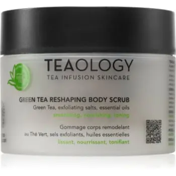 Teaology Green Tea Reshaping Body Scrub exfoliant de corp pentru matifiere