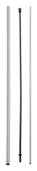 Teava de dus Grohe 48053000, montaj RetroFit, compatibil sisteme dus Grohe, 1140 mm, Crom
