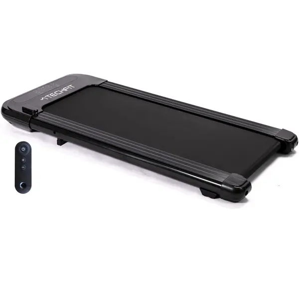 TECHFIT Banda alergare Techfit Walking Pad WP-500, suprafata alergare 42x110cm, greutate utilizator 100 Kg, sistem absortie socuri, Bluetooth App Fitshow, Negru