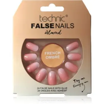 Technic Cosmetics False Nails Almond unghii artificiale