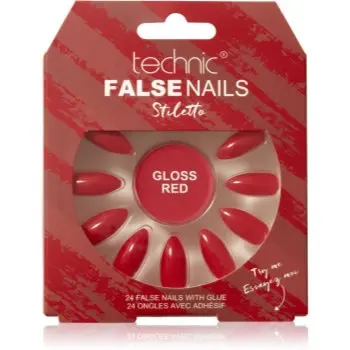 Technic Cosmetics False Nails Stiletto unghii artificiale