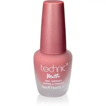 Technic Cosmetics Matte Nail Varnish lac de unghii cu rezistenta indelungata cu efect matifiant
