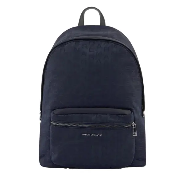 Technical fabric backpack blue navy