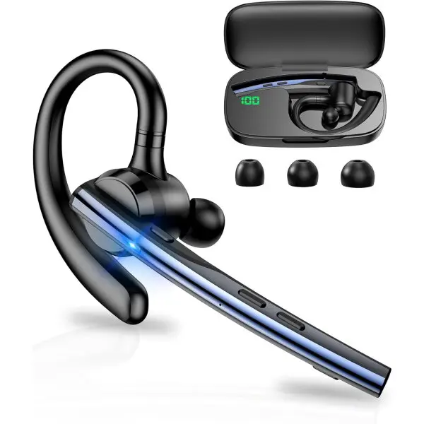techsuit Casti Handsfree Bluetooth Techsuit Vocelis Pro CB4, A2DP, Albastru