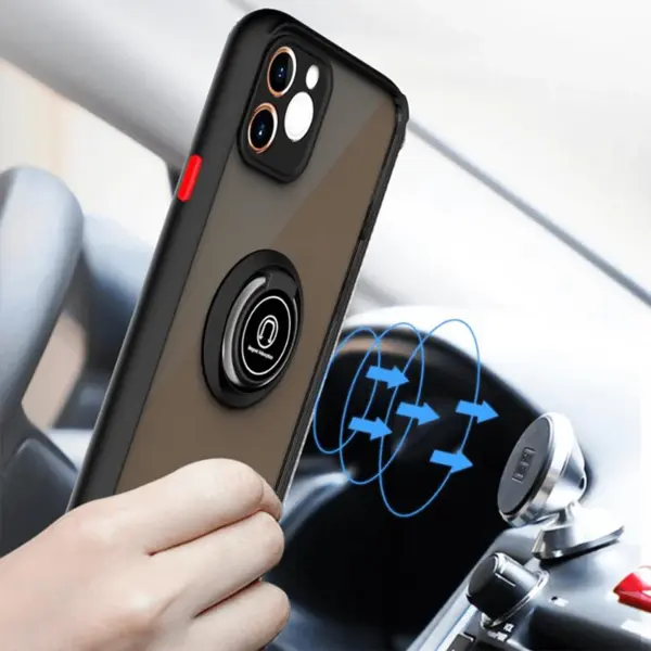 Techsuit Glinth Black Apple iPhone 14 Pro - iPhone 14 Pro