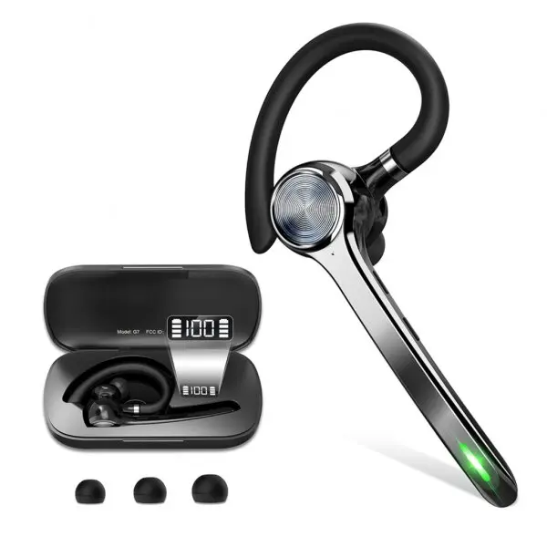 techsuit Handsfree Bluetooth Techsuit NeXound G7, MultiPoint, A2DP, Negru