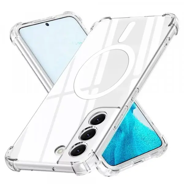 techsuit Husa MagSafe pentru Samsung Galaxy S22 5G S901, Techsuit, Shockproof, Transparenta