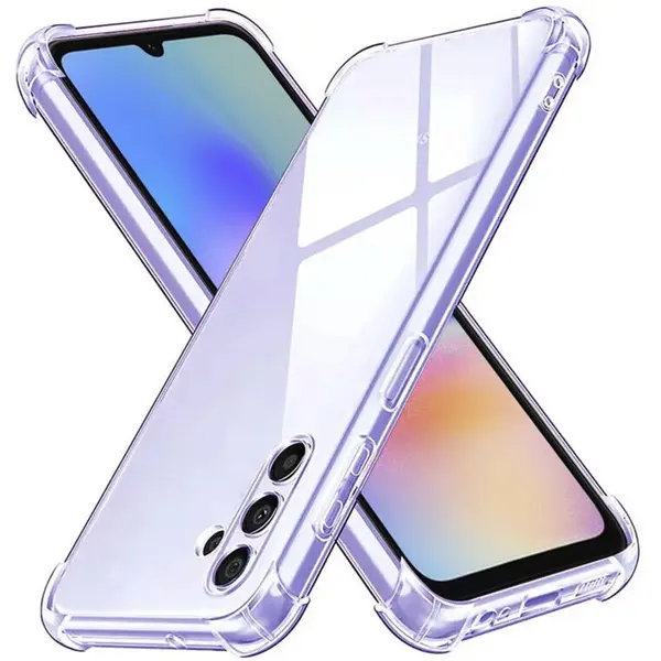 techsuit Husa Samsung Galaxy A05s Techsuit Shockproof Clear Silicone, transparenta
