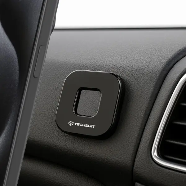 techsuit Suport Auto Magnetic Techsuit HOLD210, Universal, Negru