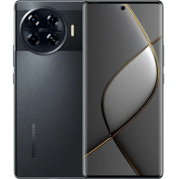 Tecno Telefon mobil Tecno Spark 20 Pro+, Dual SIM, 4G, 256GB, 8GB RAM, Negru