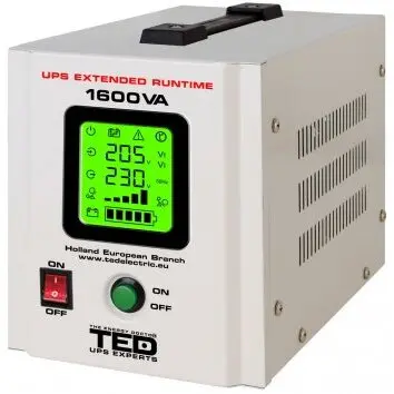 TED Electric UPS pentru centrale termice 1600VA / 1050W Runtime extins A0061528