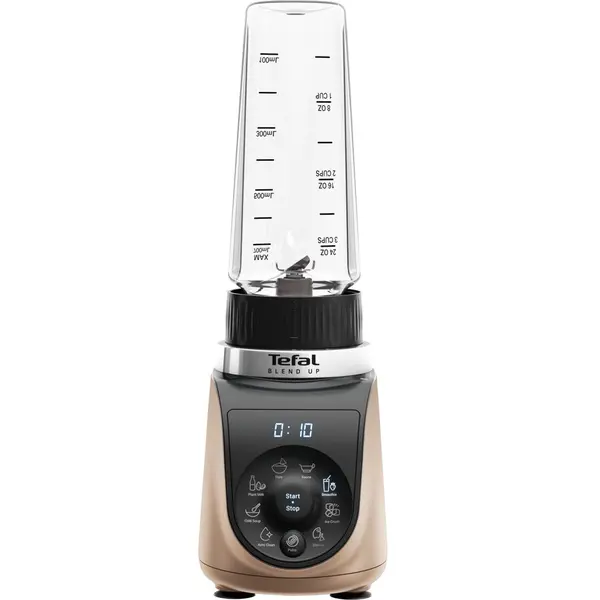Tefal Blender Tefal Blend Up BL190AF0, 1000 W, 0.85L, Functie Pulse, Bronz
