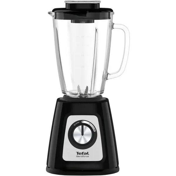Tefal Blender Tefal Blendforce BL435831, 800 W, Powerlix, Smart Lock, 1.75 L, Negru/Gri