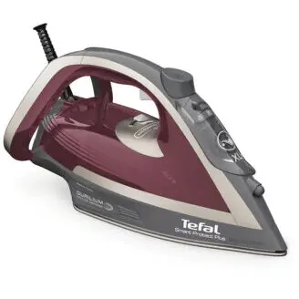 Tefal Fier de calcat Tefal FV6870E0, 2800W, Iesire abur 40g/min, Rezervor Apa 270 ml, Gri/Rosu