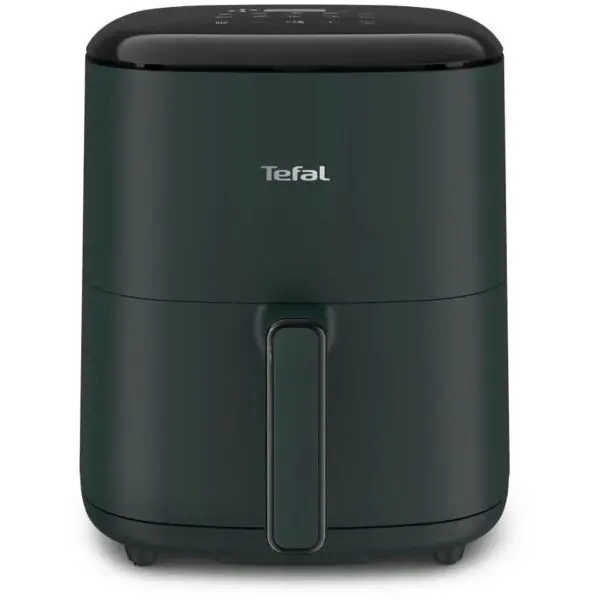 Tefal Friteuza cu aer cald Tefal Easy Fry Max EY245310, capacitate 5L, 1500 W, 10 programe automate, ecran tactil, vas detasabil antiaderent, oprire automata, carte de retete inclusa, verde