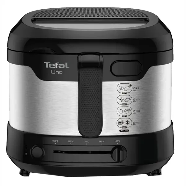 Tefal Friteuza Tefal Uno FF215D30, 1KG , 1.8L, 150°C-190°C , 4 persoane