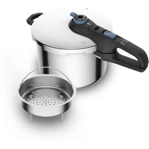 Tefal Oala sub presiune Tefal Secure Trendy 6 Aqua Blue, 6L