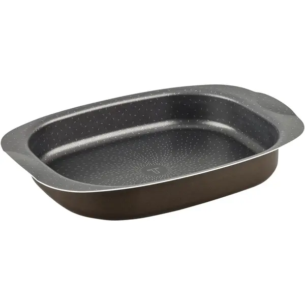 Tefal Tava Tefal gama Succes, material Aluminiu, suprafata anti-aderenta, culoare maro, dimensiuni 36 x 24 x 5,7 cm